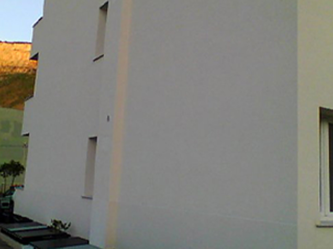 Immagine di una sezione laterale di un edificio